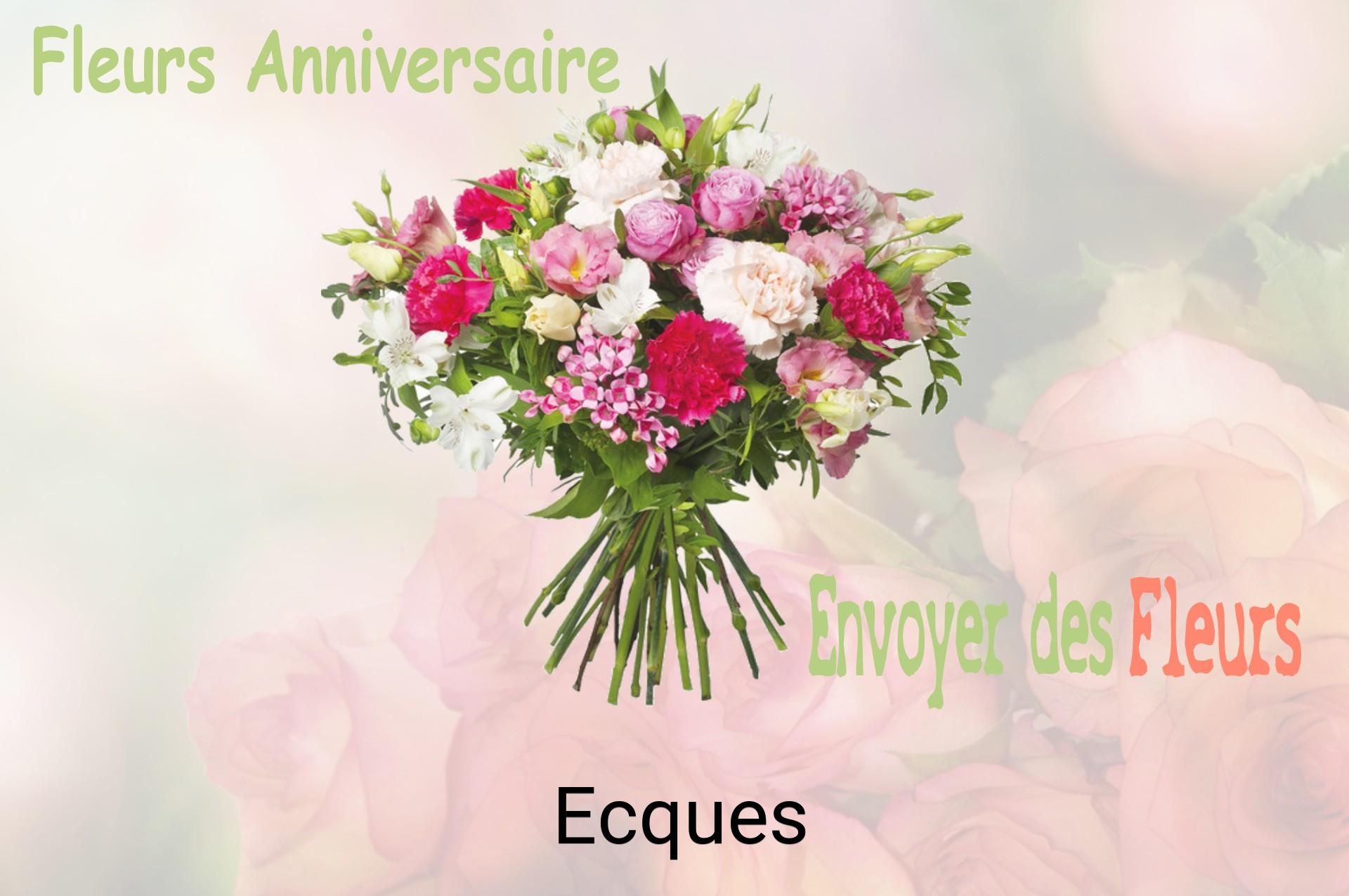Bouquet de fleurs d’anniversaire livré à Ecques